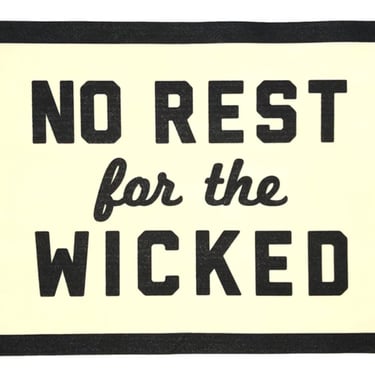 Banner | No Rest for the Wicked