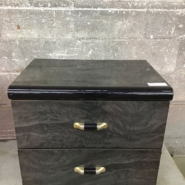 80s Business Exec Side Table (Seattle)