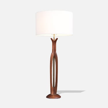 Mid-Century California Modern Sculpted Table Lamp by Modeline