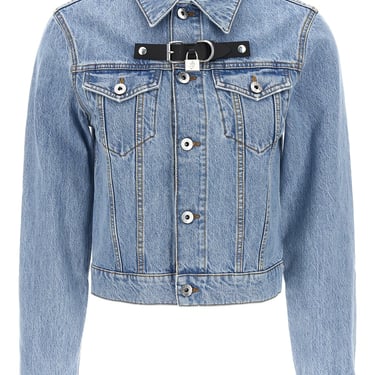 J.W.Anderson Women 'Padlock Strap Trucker' Jacket