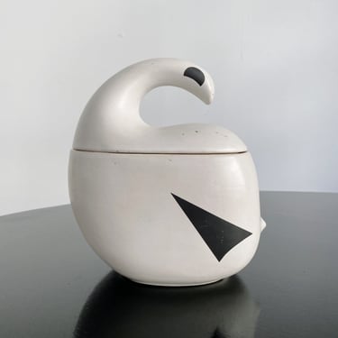 PTARMIGAN CERAMIC COOKIE JAR BY DOUG FUNK FOR BEAUCEWARE, 70's