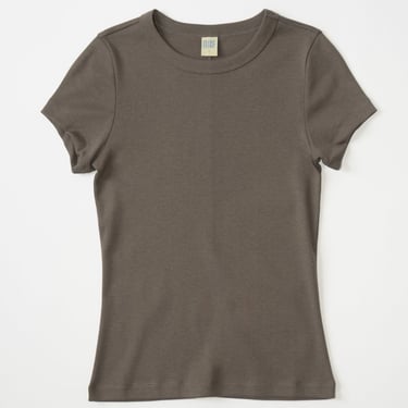 Car Baby Tee in Mushroom