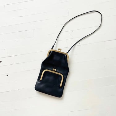 Vintage Bonnie Cashin Coach Midnight Blue Leather Bag | Phenix