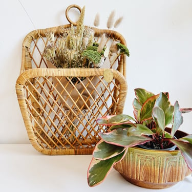 Rattan Wall Basket