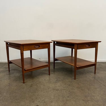 Mid Century Side Tables by Heritage- Pair 