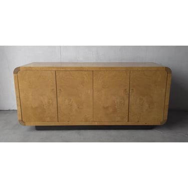 Henredon Scene II Burl Waterfall Credenza 