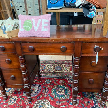 Dave - vintage mahogany desk 