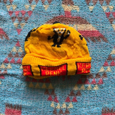 Vintage Renk Feeds Beanie Stocking Cap 