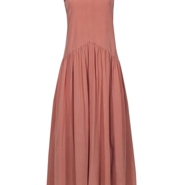 Eileen Fisher - Dusty Pink Sleeveless Midi Dress Size M