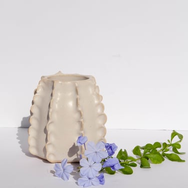 Hey Moon Ruffled Vase