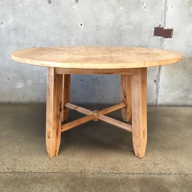 Vintage Round Table By Broyhill