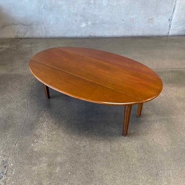 Mahogany Drop Leaf Coffee Table By Kittinger