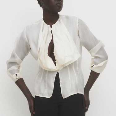 Lanvin Ruffle Blouse