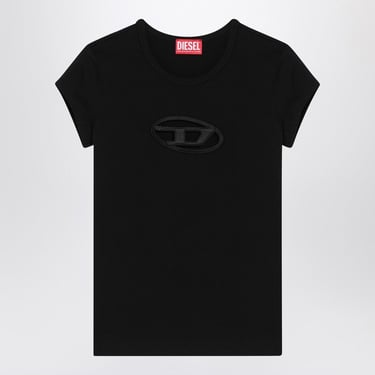 Diesel Black T-Shirt T-Angie Women