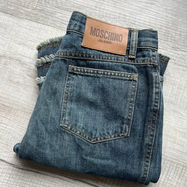NWT Moschino Jeans Denim Flared Bottoms