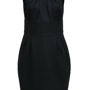 green emerald velvet dress Trina Turk Women's Embroidered Halter Dress, Black/Gold, X-Small at Amazon  Women's Clothing store main image 1