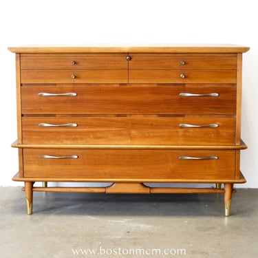 1950's blonde wood Lane cedar chest | Revival Vintage - North Loop