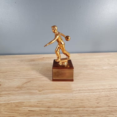 Vintage Bowling Trophy 