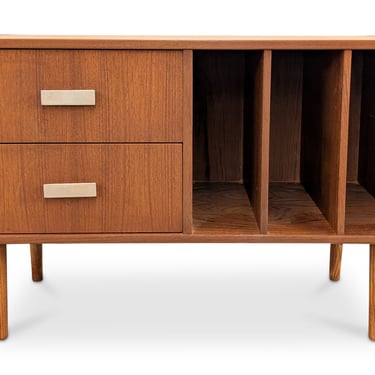 Teak Storage / LP Cabinet - 012528