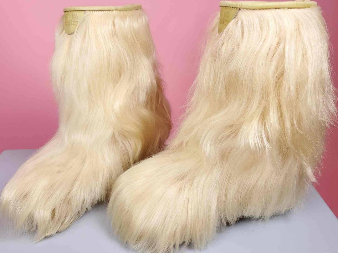 70s Eskimo Fur Boots