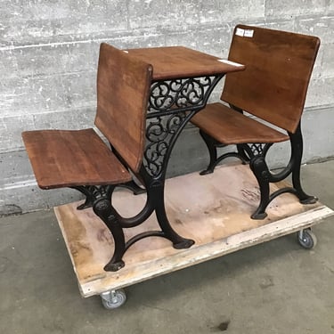 Pair of Vintage School Desks (Seattle)