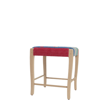 Short Square Stool - 4