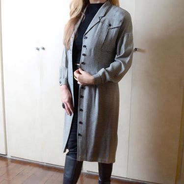 Black & White Vintage Coat 