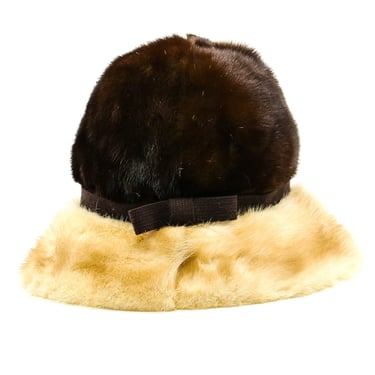 Mink Fur Bucket Hat