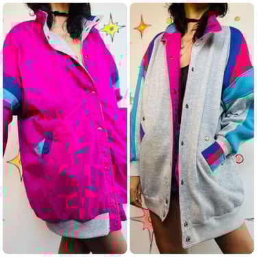 ジャケット・アウター 90S OLD NEO BLOOD KING SIZE CHORE JACKET Vintage Neo Blood Tokyo Leather Jacket Button/zipper F Size