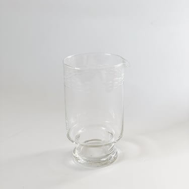 Glass Cocktail Pitcher