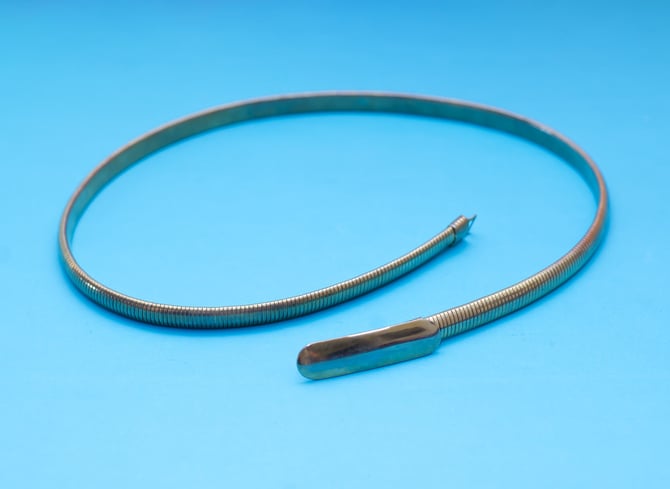 Vintage 1970s Snake Chain Belt 