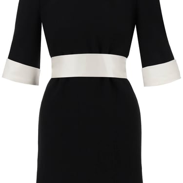 Dolce & Gabbana Mini Crepe And Satin Dress Women