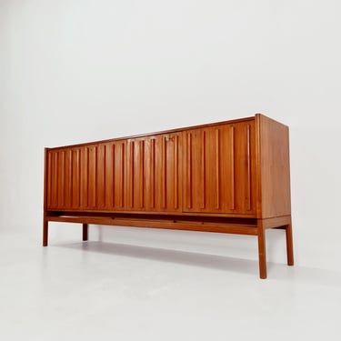 Rare Vintage Mid century Danish Sideboard by Arne Halvorsen   for L.jacobsen  Norawy , 1960s 