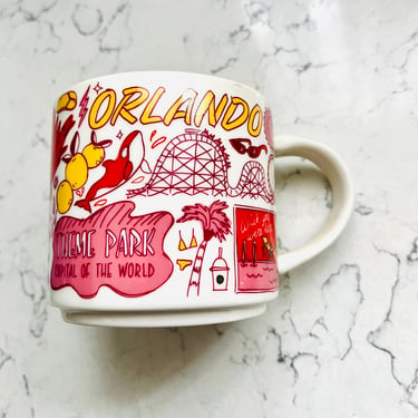 Like New Discontinued Starbucks Been There Mug-Pink Orlando by LeChalet