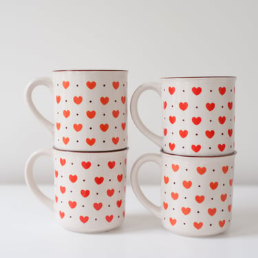 Vintage Heart Mug 