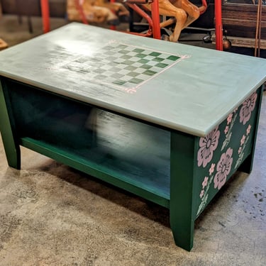 Cute Hand Painted Coffee Table