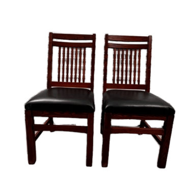 Pair of Nicols and Stone Side Chairs MM190-14