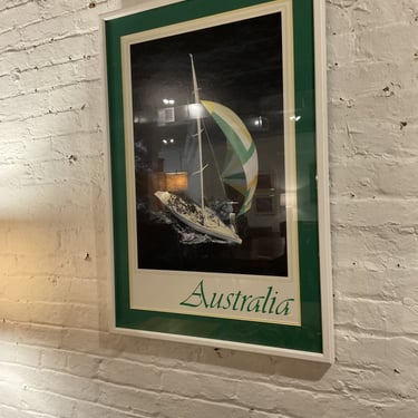 Australia America's Cup Poster