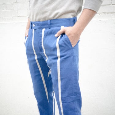 Fela II, Blue+ white, Pants