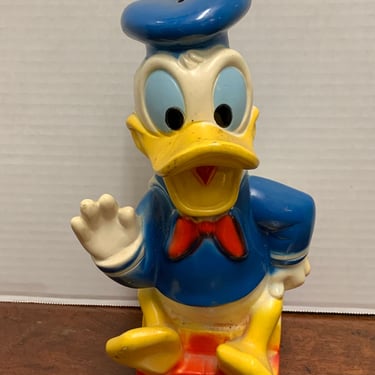 1950s Donald Duck Coin Bank 