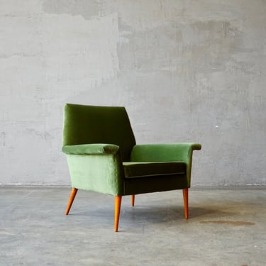 Paul McCobb Upholstered Lounge Chair 