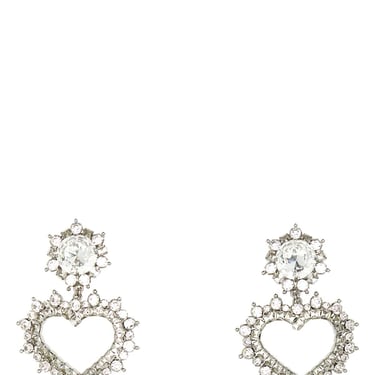 Alessandra Rich Women Embellished Metal Earrings