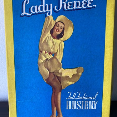 Vintage Stocking Lady Renee Thigh Highs 