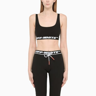 Off-White™ Black Cropped Sports Top Women