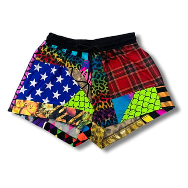 colorful 'all-over reroll' short (m)