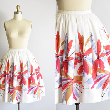 1950s Flower Mill skirt 