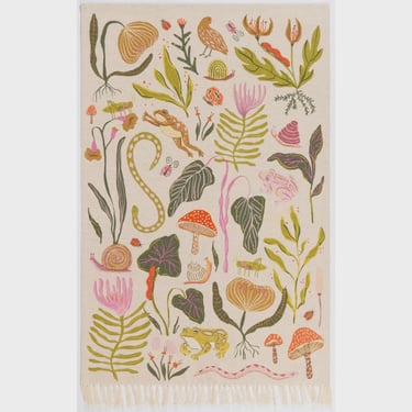 Gardenland Tea Towel