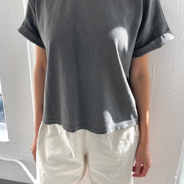 Vintage Fille Tee / Washed Black