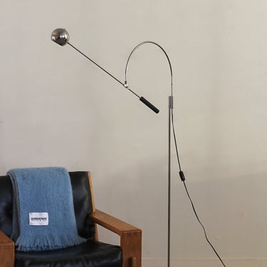 Orbiter Floor Lamp by Robert Sonneman