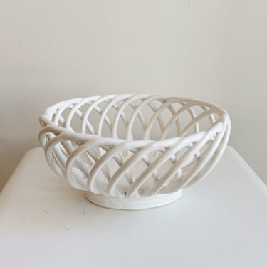 Porcelain Ceramic Fruit Basket